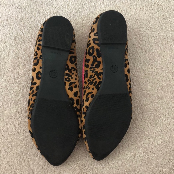 Leopard and pink flats - Picture 3 of 4